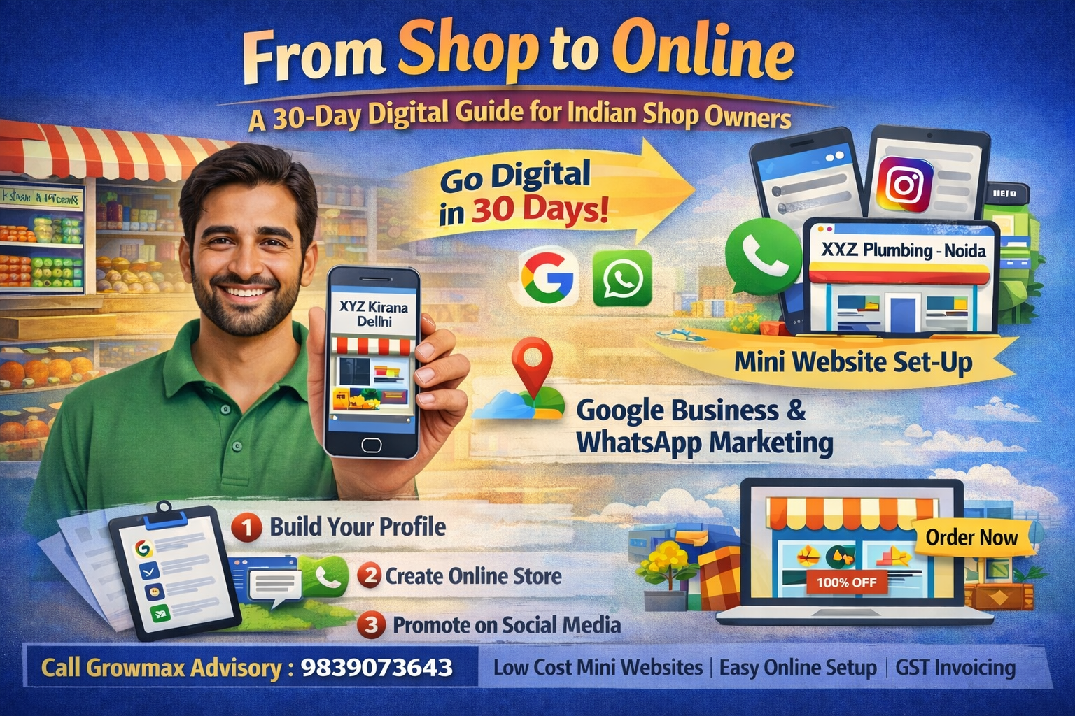 From Shop to Online: How a Local Business Can Go Digital in 30 Days