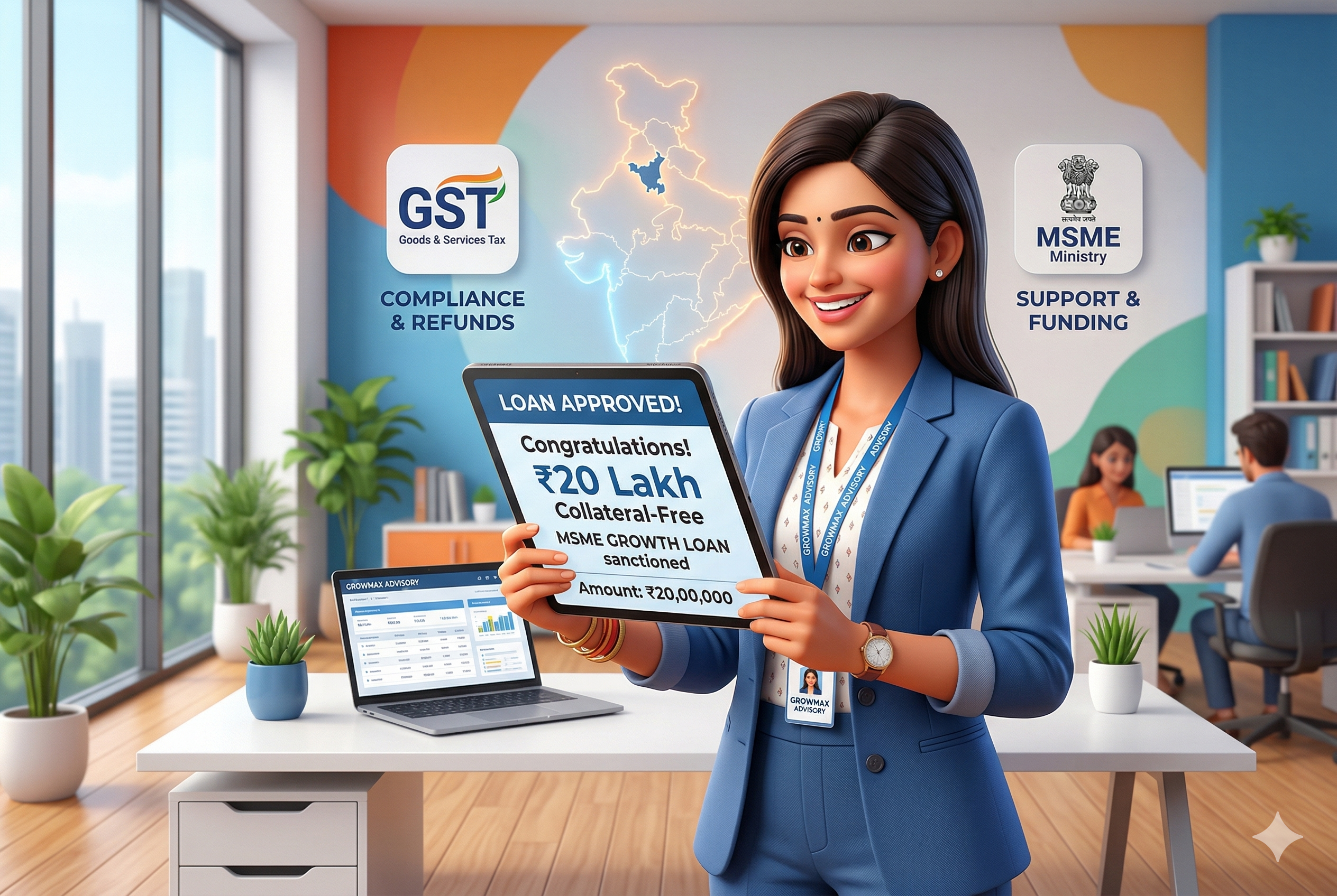 New FY 2026-27: Big Relief for MSMEs with Collateral-Free Loans & GST Refunds!
