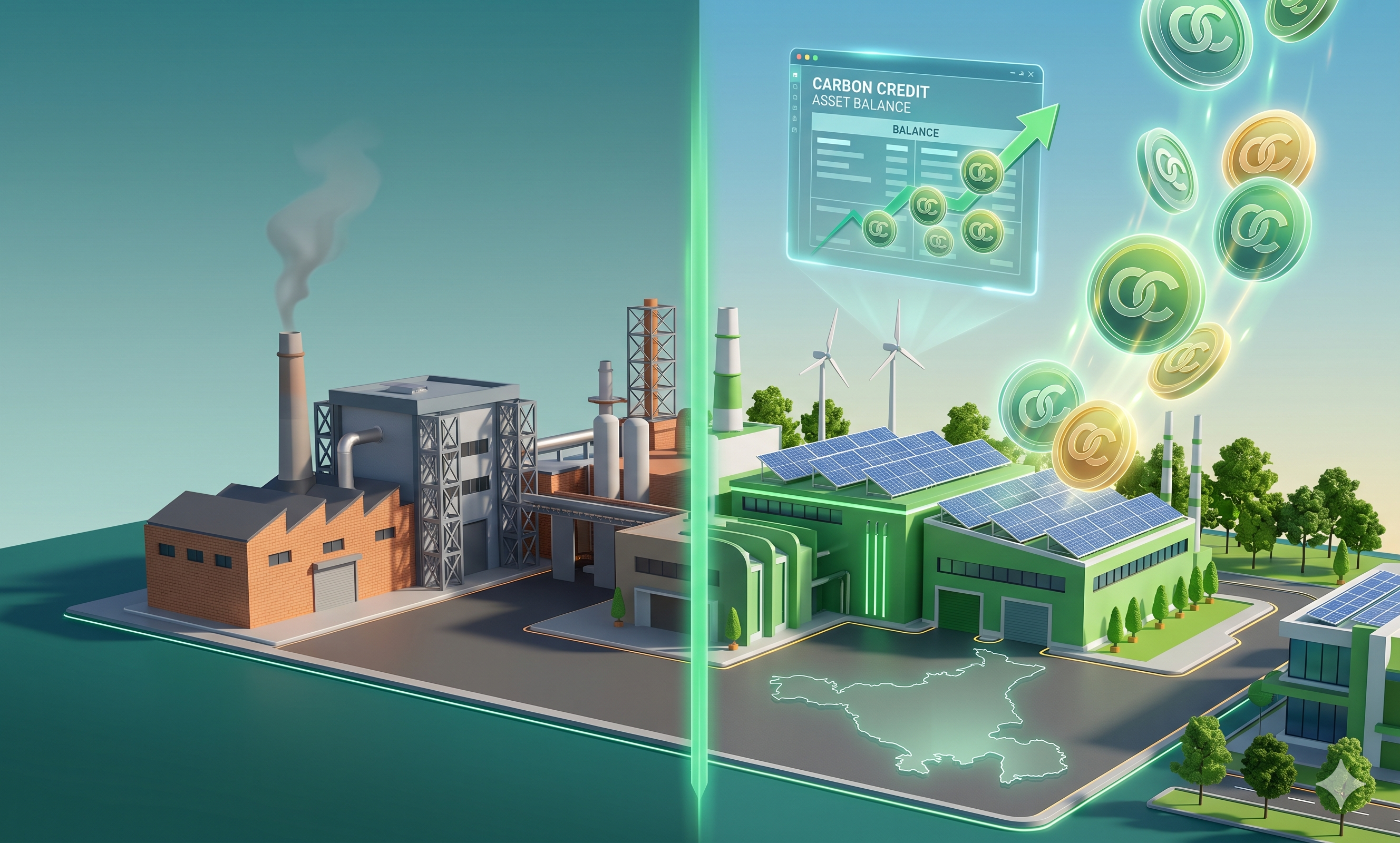 The Green Balance Sheet: Carbon Credit Accounting in Haryana's Industrial Clusters